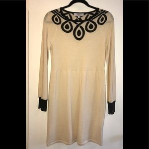 TIBI / LONG SLEEVE SWEATER DRESS / SIZE S